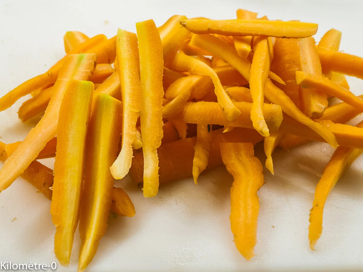 Photo de recette de Kilomètre-0, blog de cuisine réalisée à partir de produits de saison et issus de circuits courts