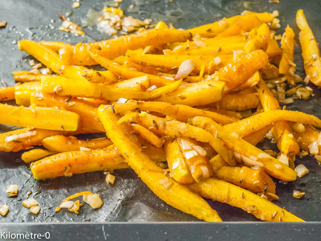 Salade de pois chiches aux carottes rôties - Étape 8