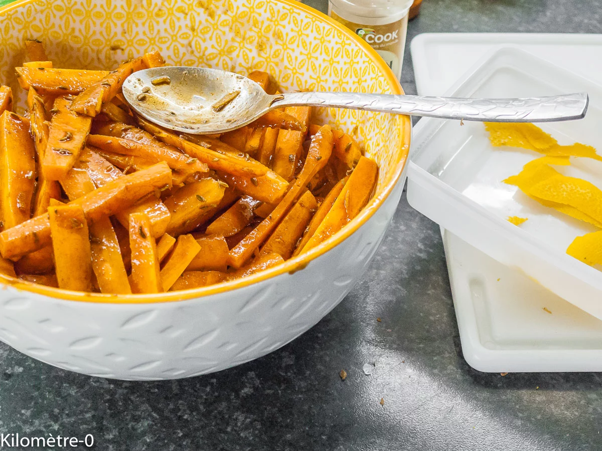 Photo de recette de Kilomètre-0, blog de cuisine réalisée à partir de produits de saison et issus de circuits courts