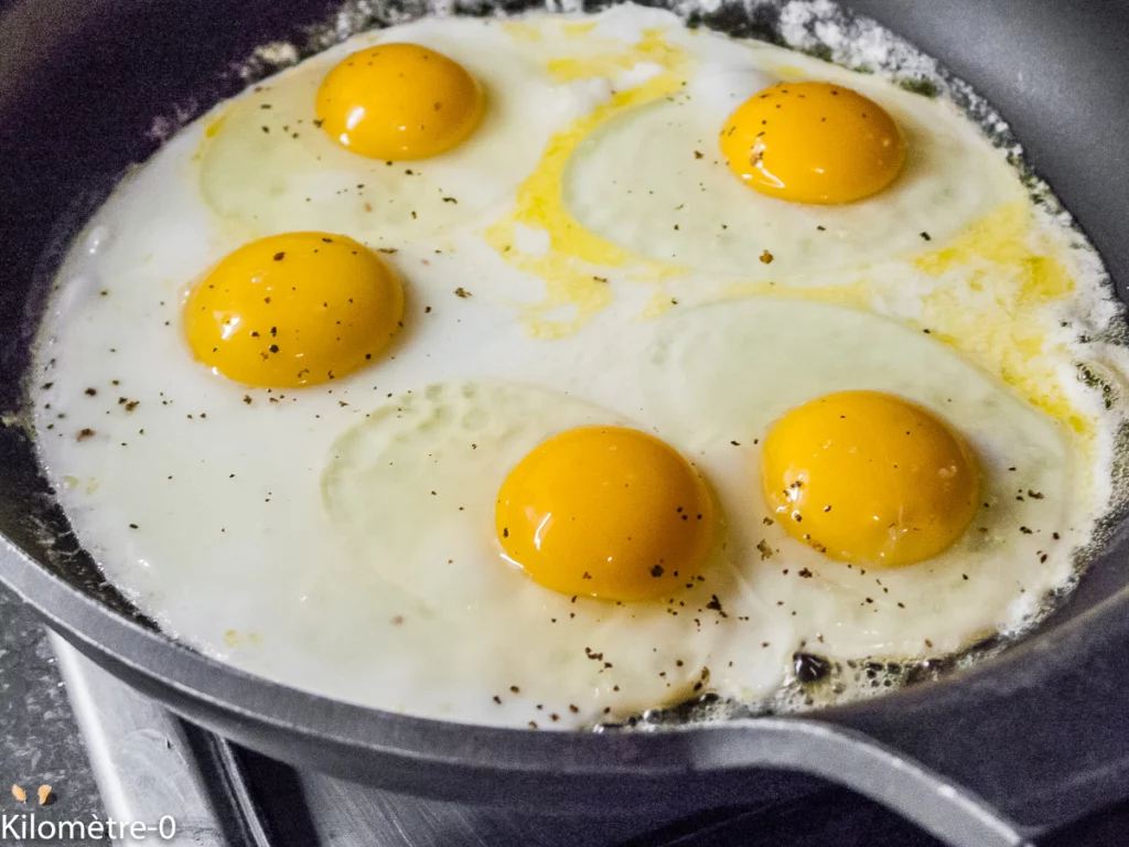 Burger végétarien petits pois, fêta, œuf - Étape 6