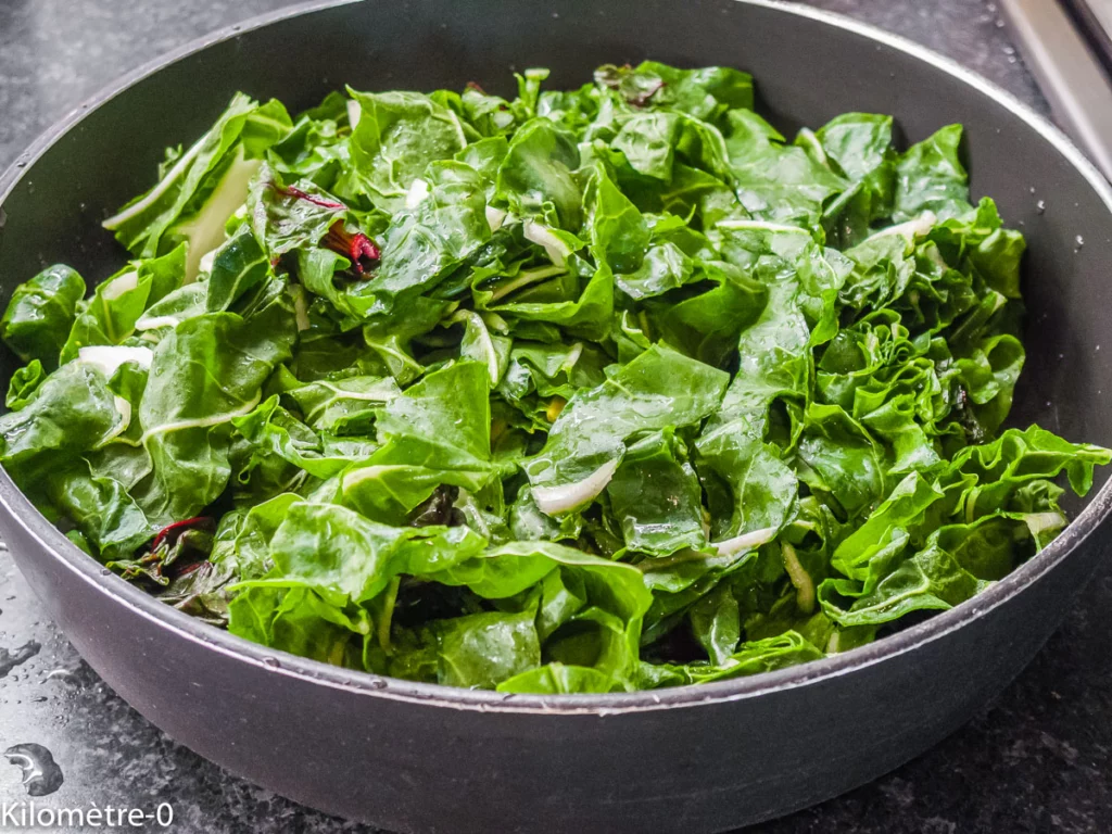 Trouchia, gâteau de blettes niçois - Étape 2