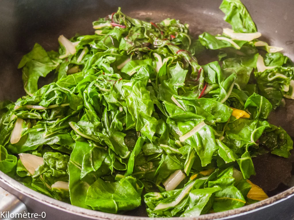 Trouchia, gâteau de blettes niçois - Étape 3