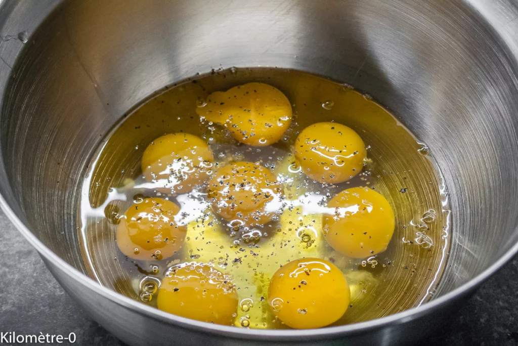 Trouchia, gâteau de blettes niçois - Étape 5