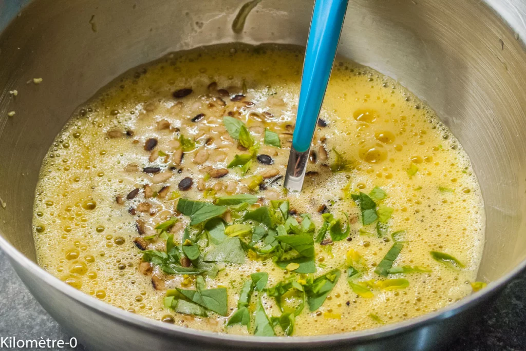 Trouchia, gâteau de blettes niçois - Étape 7