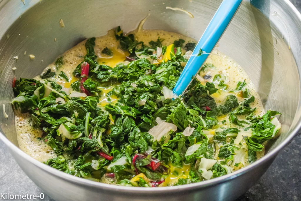 Trouchia, gâteau de blettes niçois - Étape 8