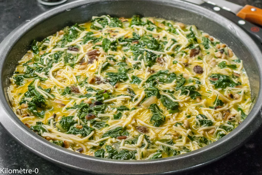 Trouchia, gâteau de blettes niçois - Étape 9