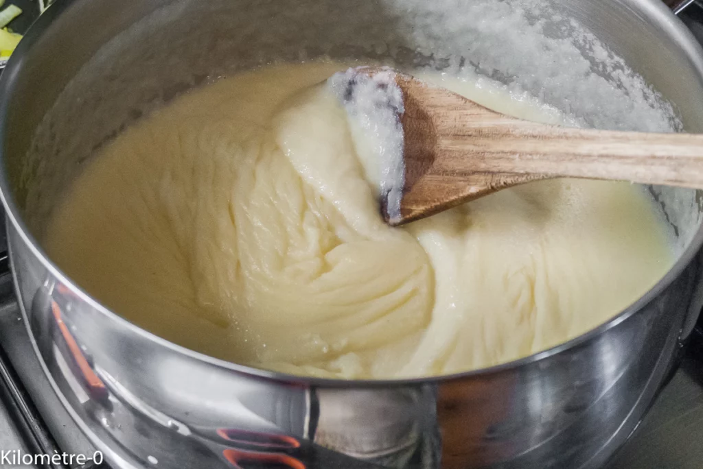 Gâteau de semoule aux oignons, carottes et lardons - Étape 8