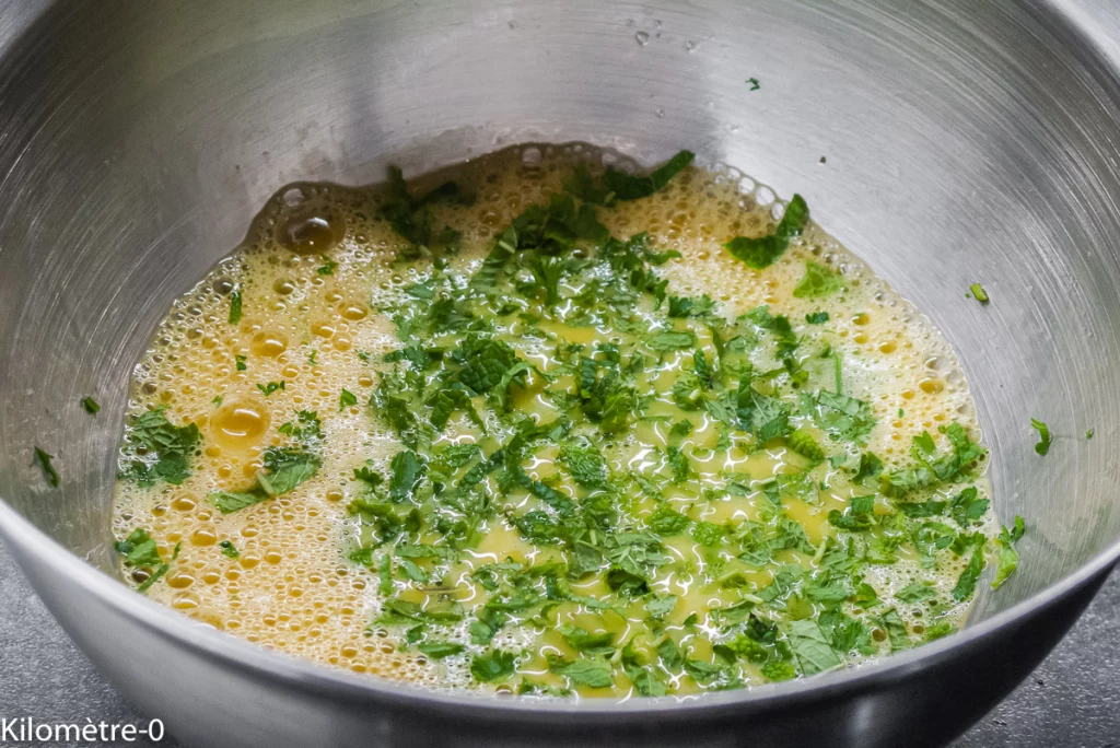 Clafoutis courgettes fêta - Étape 5