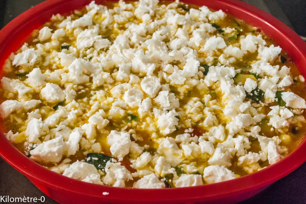 Clafoutis courgettes fêta - Étape 8