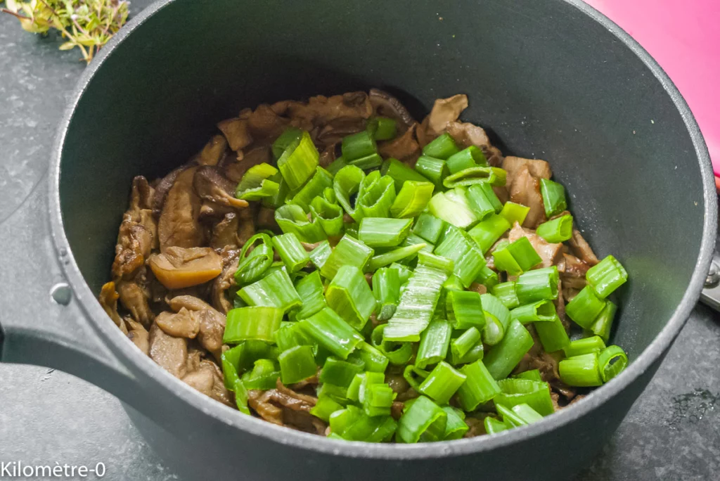 Terrine végétale aux lentilles et champignons - Étape 5