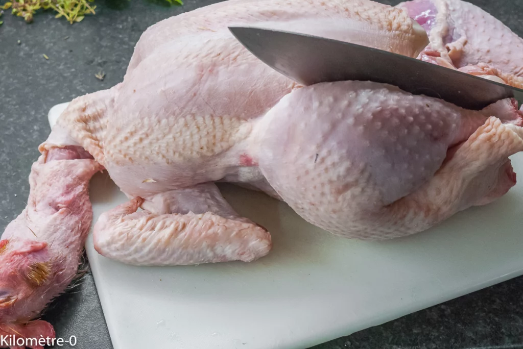 Poulet du monastère (recette roumaine) - Étape 1
