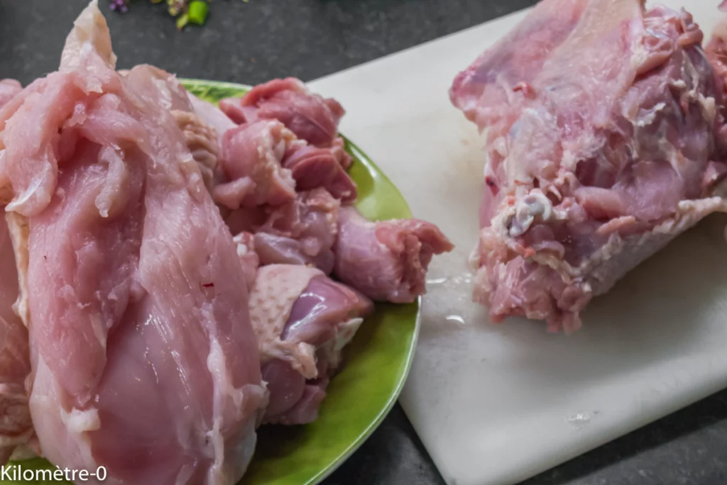 Poulet du monastère (recette roumaine) - Étape 2