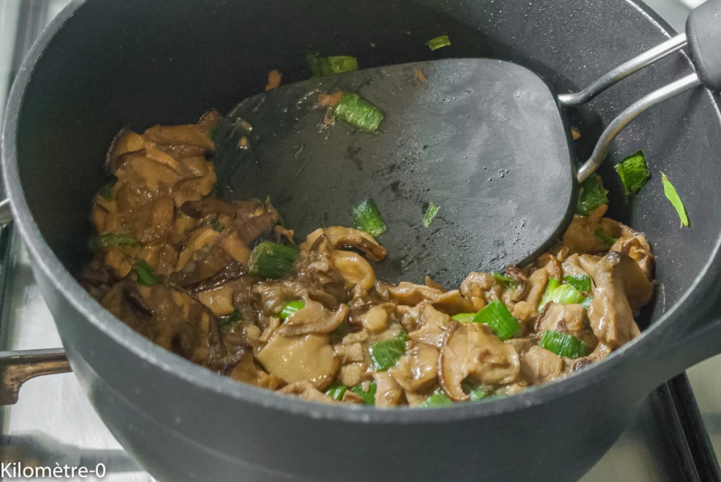Terrine végétale aux lentilles et champignons - Étape 6