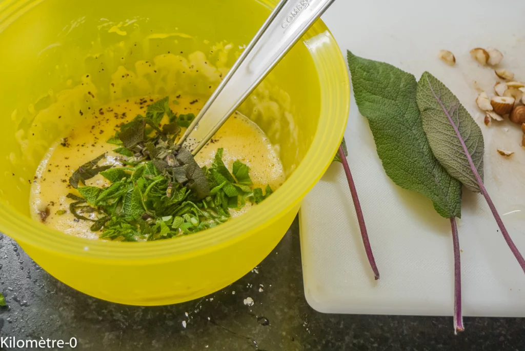 Terrine végétale aux lentilles et champignons - Étape 11