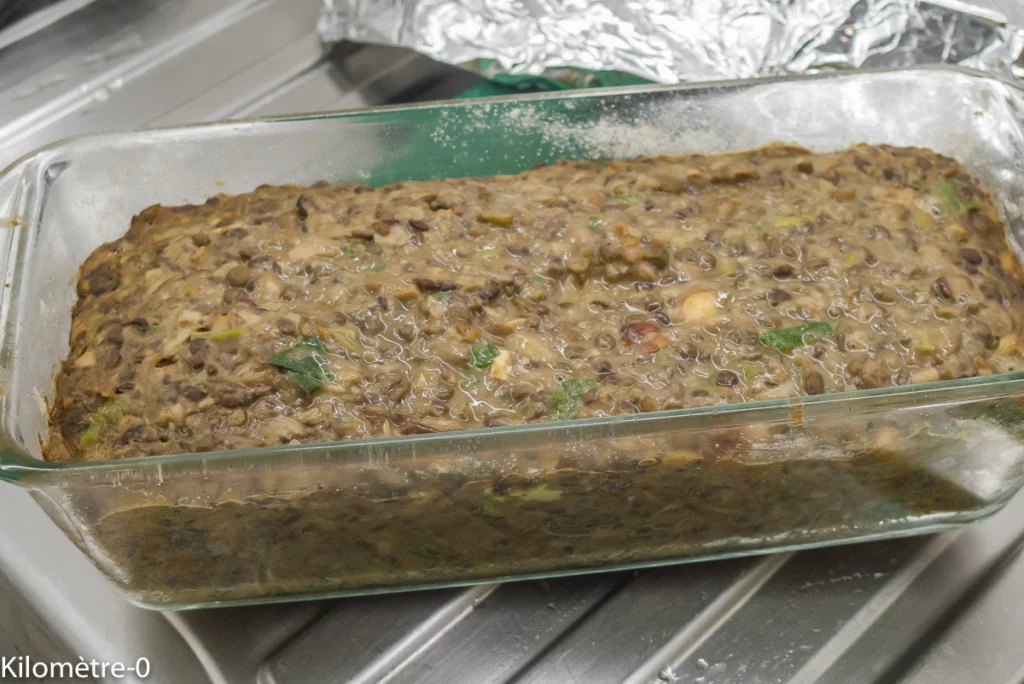 Terrine végétale aux lentilles et champignons - Étape 15