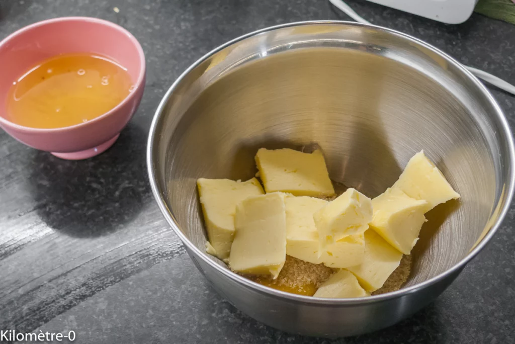 Maxi palet breton aux fraises - Étape 1