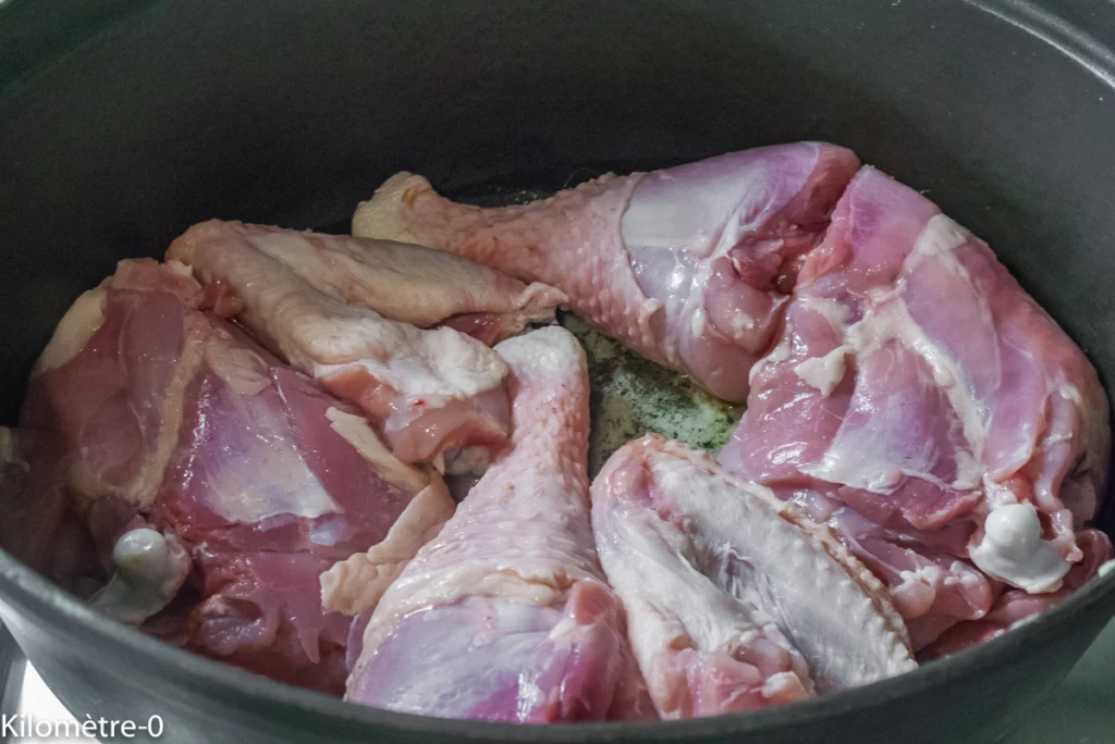 Poulet du monastère (recette roumaine) - Étape 4