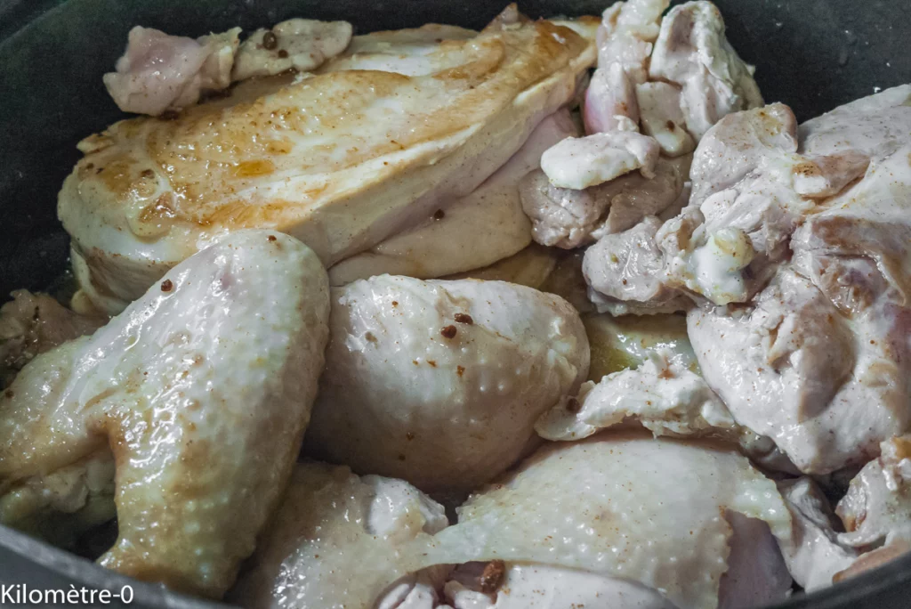 Poulet du monastère (recette roumaine) - Étape 6