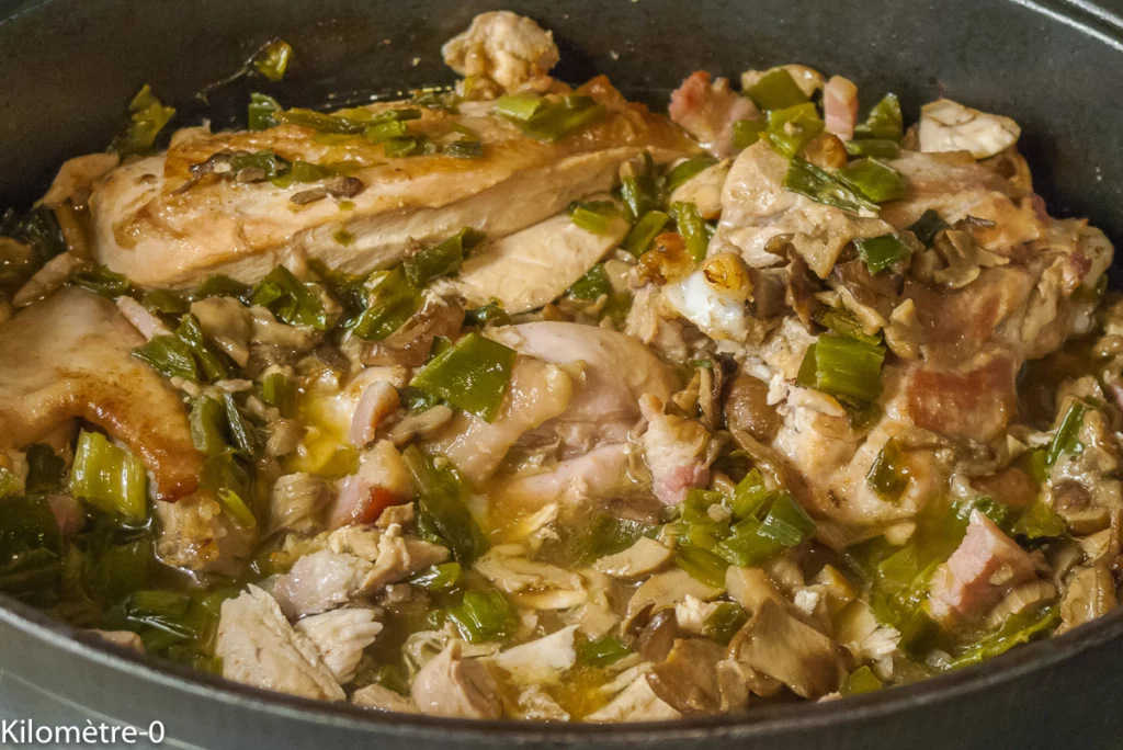 Poulet du monastère (recette roumaine) - Étape 13
