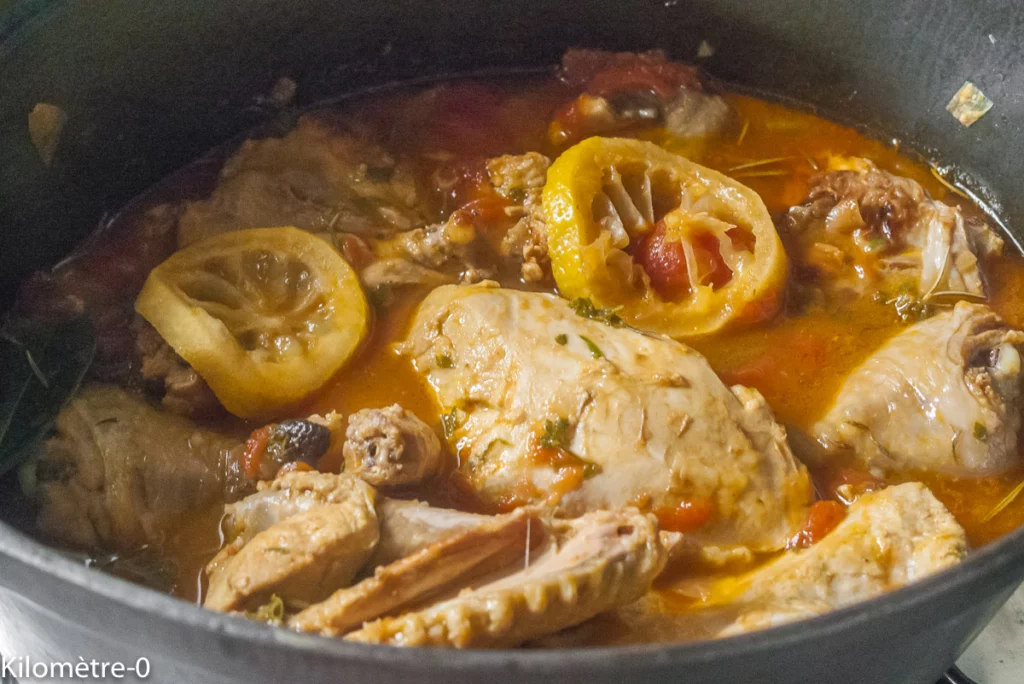 Ragoût de poulet croate (pileći ragu) - Étape 6