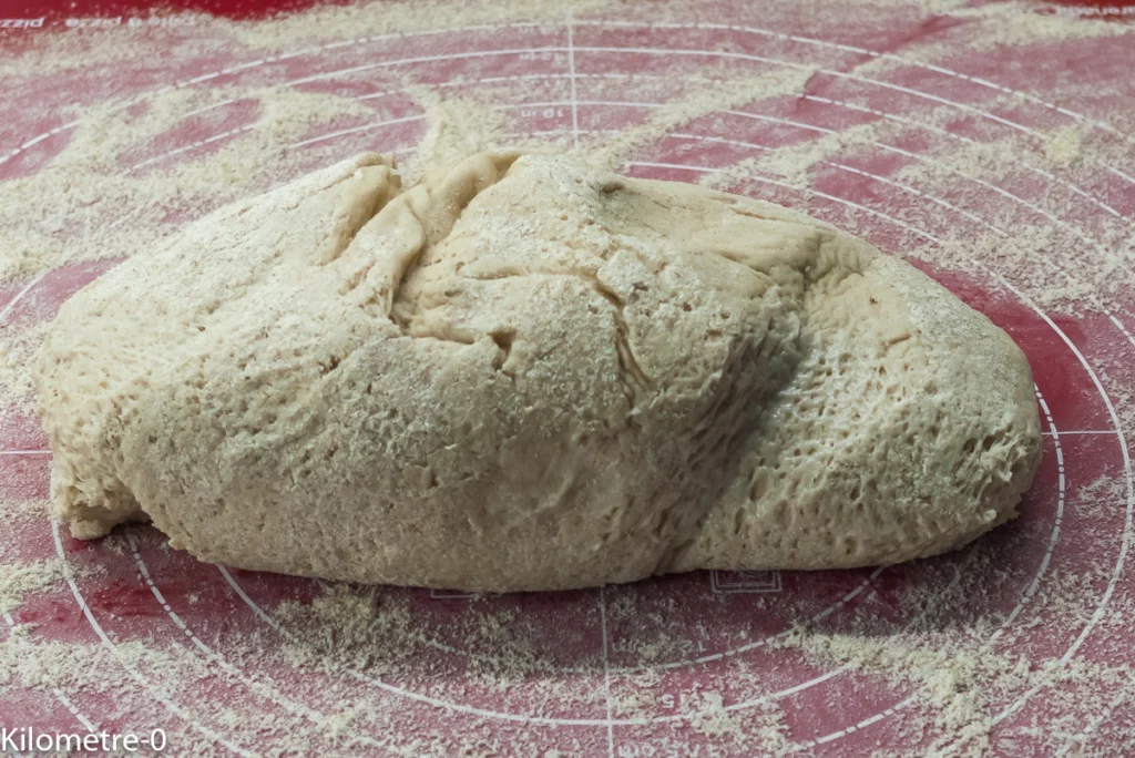 Pizza roulée aux champignons et au fromage - Étape 1