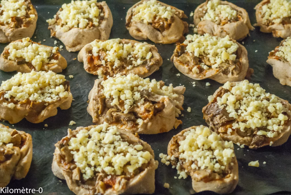 Pizza roulée aux cèpes - Étape 9