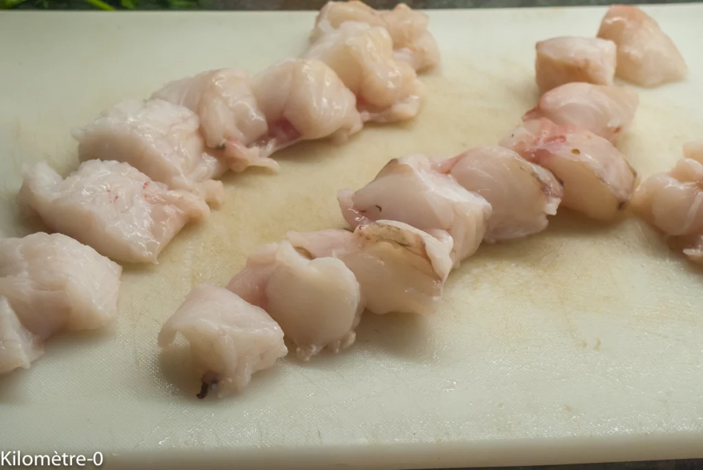 Terrine de lotte et crevettes aux courgettes - Étape 4