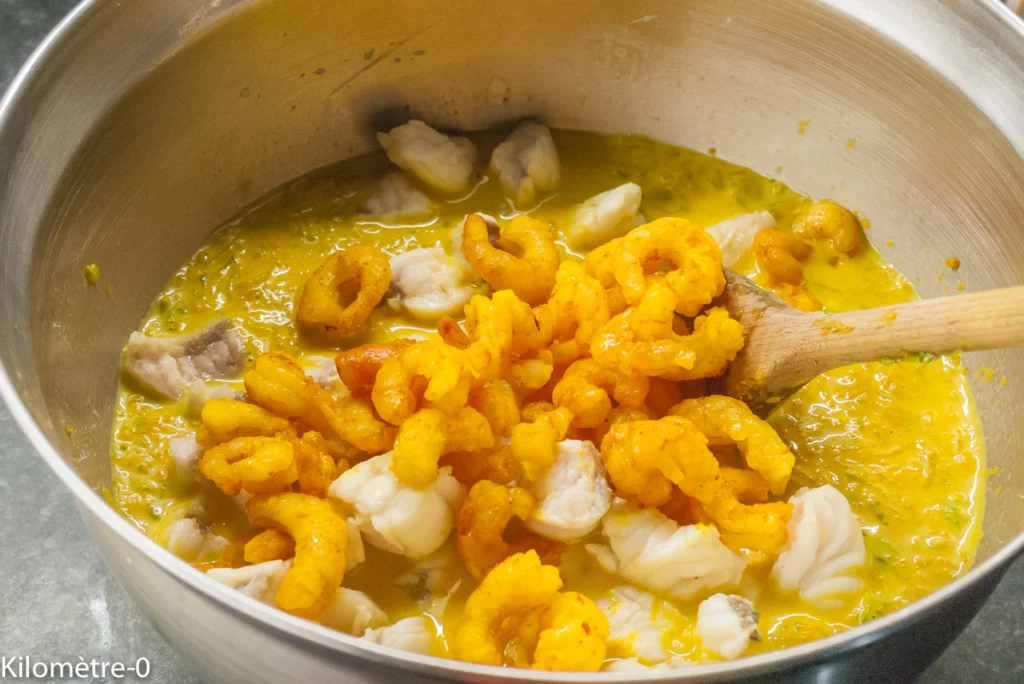 Terrine de lotte et crevettes aux courgettes - Étape 9