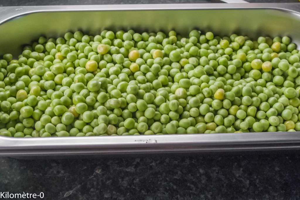 Croquettes de sarrasin aux petits pois et emmental - Étape 1