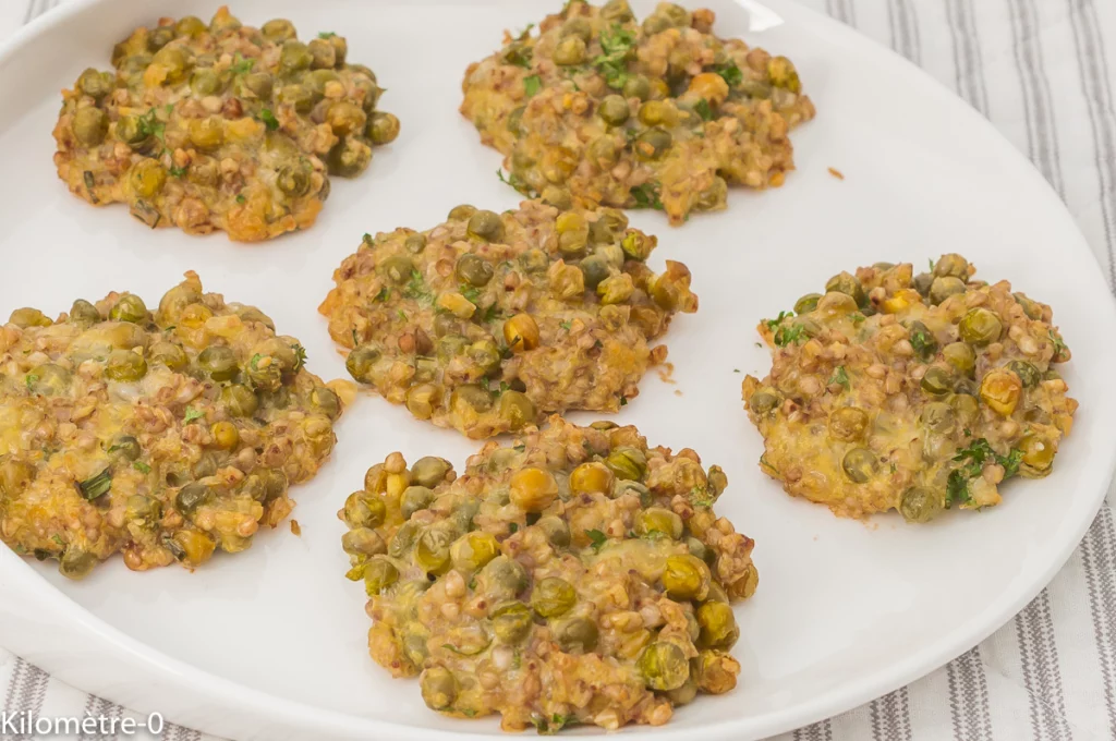 Croquettes de sarrasin aux petits pois et emmental - Étape 9
