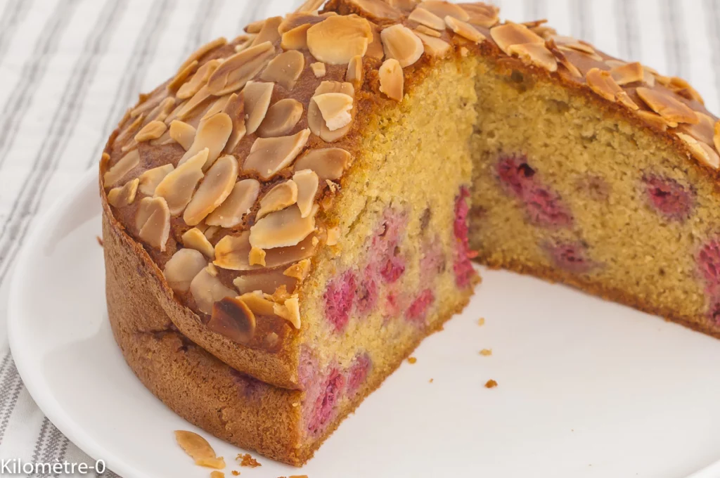 Gâteau moelleux aux framboises - Étape 11