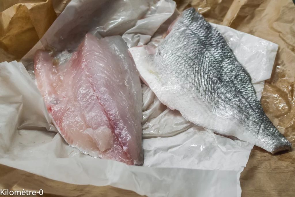 Daurade aux épices marocaines - Étape 1