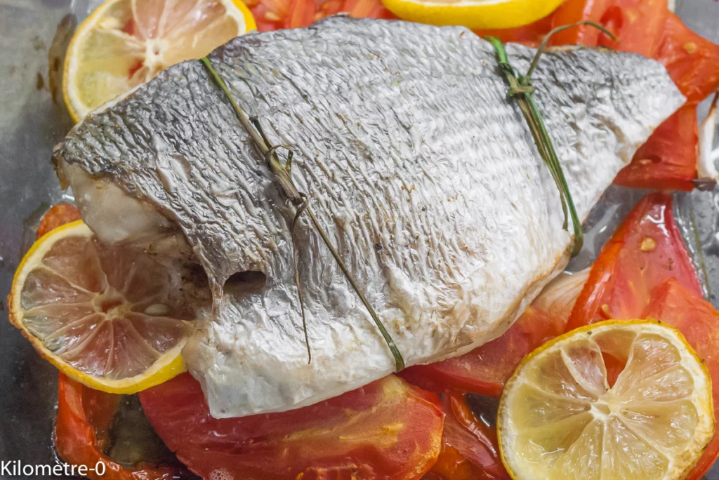 Daurade aux épices marocaines - Étape 5