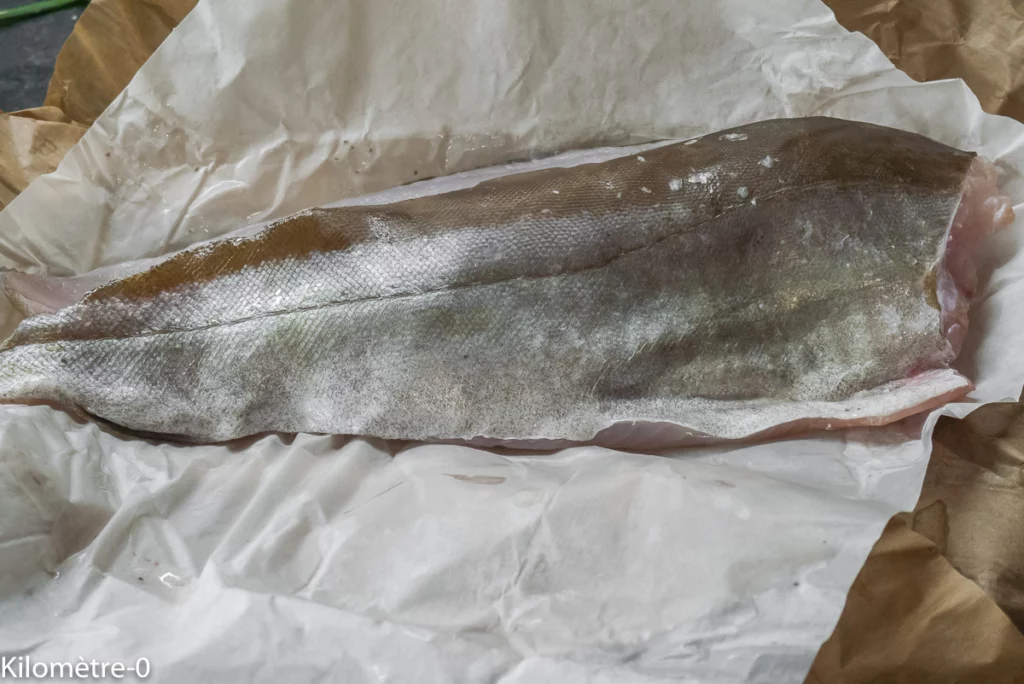 Lieu jaune aux frites de carottes - Étape 4