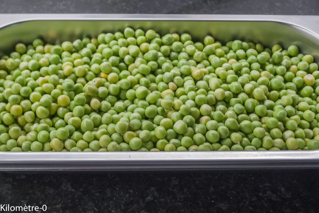 Tarte petits pois, courgettes et fêta - Étape 1