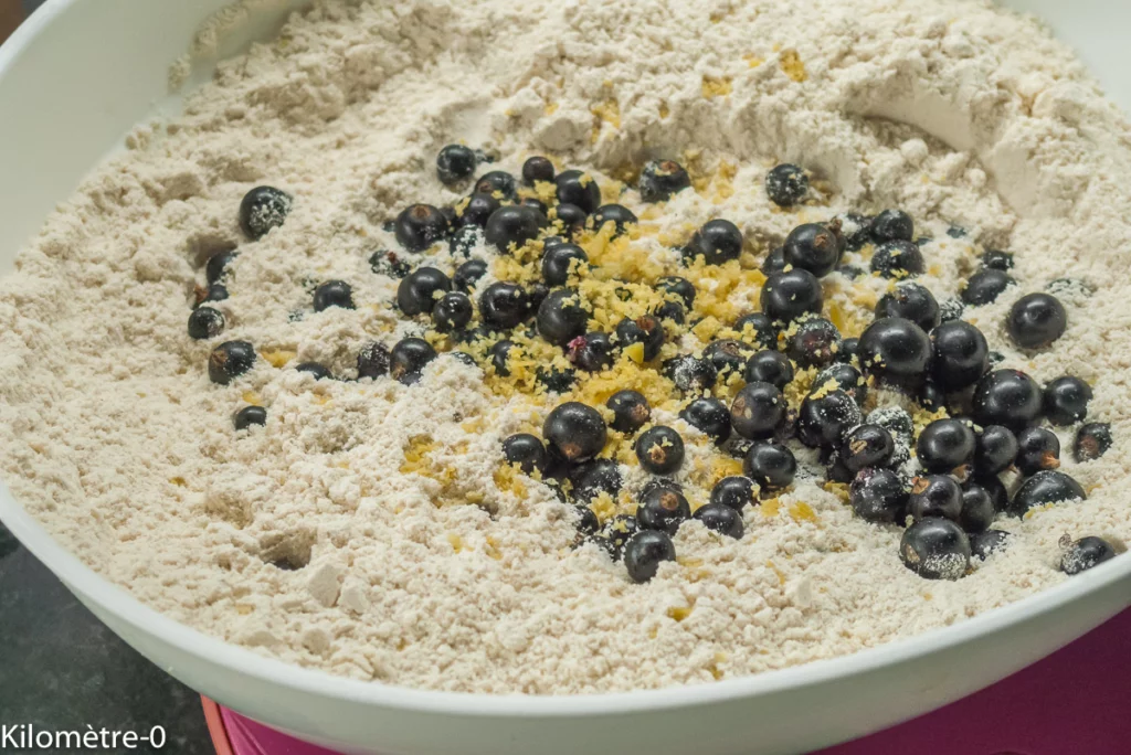 Gâteau du matin citron cassis - Étape 4