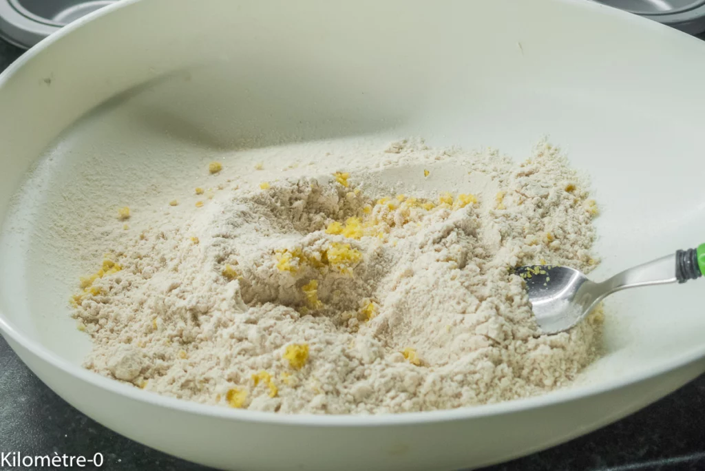 Popovers aux framboises - Étape 3