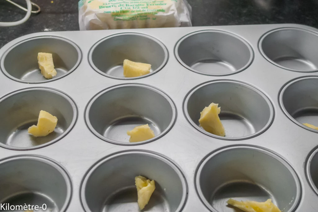 Popovers aux framboises - Étape 6