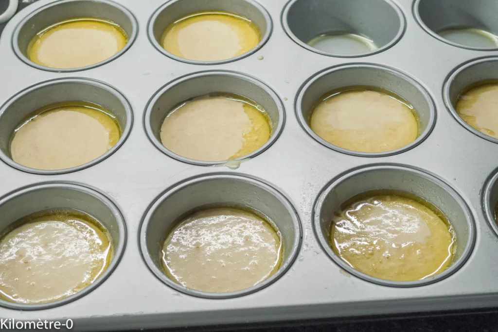 Popovers aux framboises - Étape 8