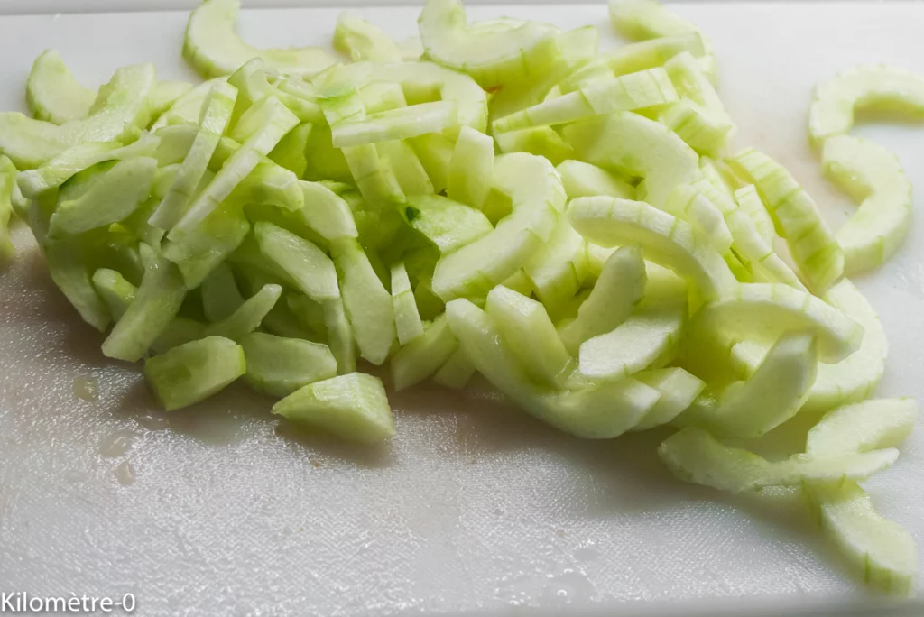 Salade de lentilles estivale - Étape 2