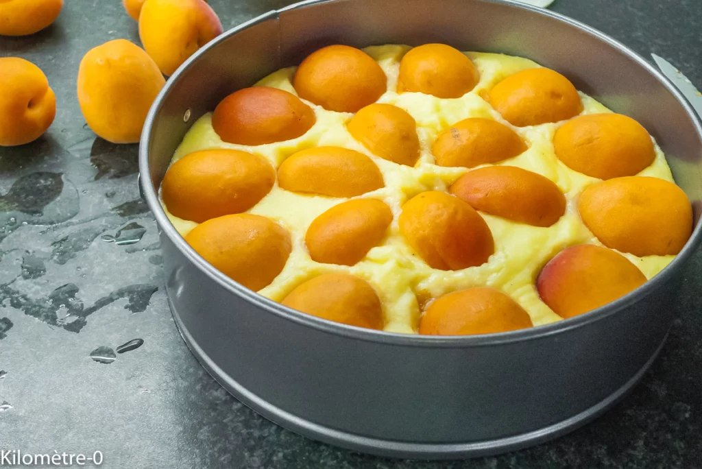 Flan pâtissier sans pâte aux abricots - Étape 6