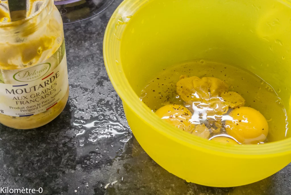 Tarte aubergines, cèpes et parmesan - Étape 5