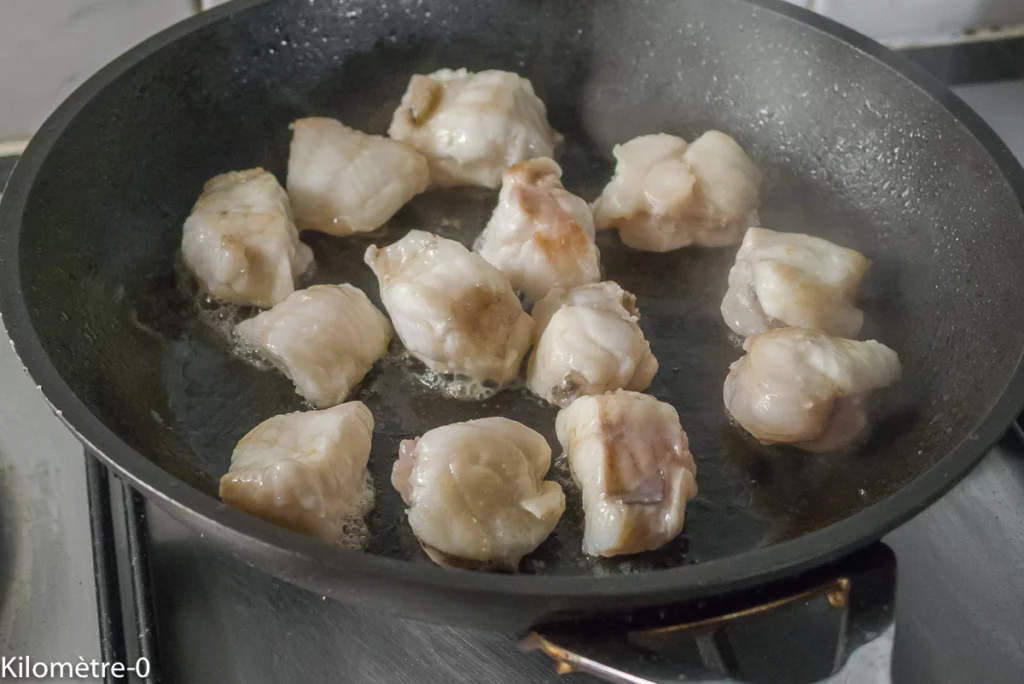 Terrine de lotte au comté et à la tomate - Étape 2