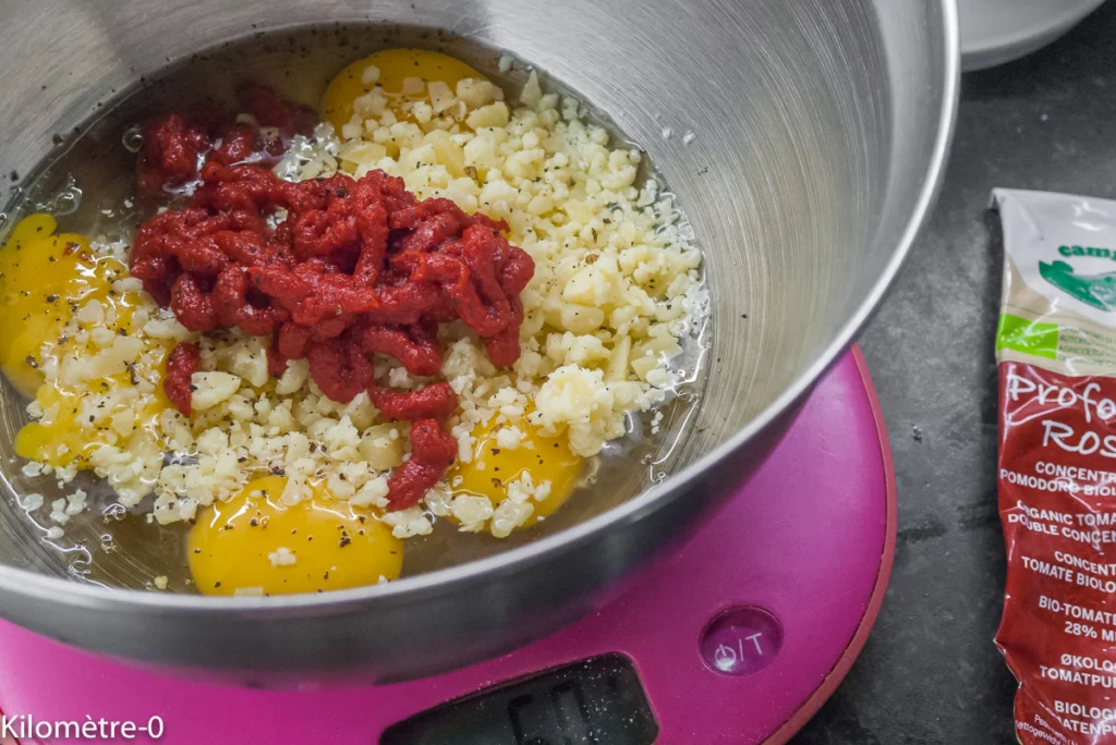 Terrine de lotte au comté et à la tomate - Étape 5