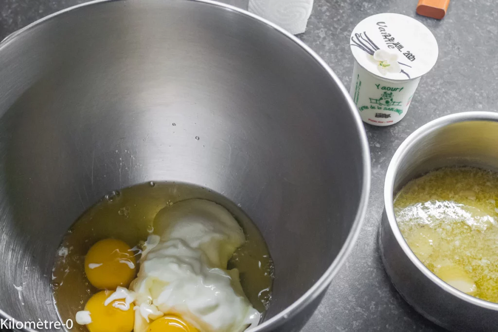 Gâteau du matin aux abricots - Étape 2