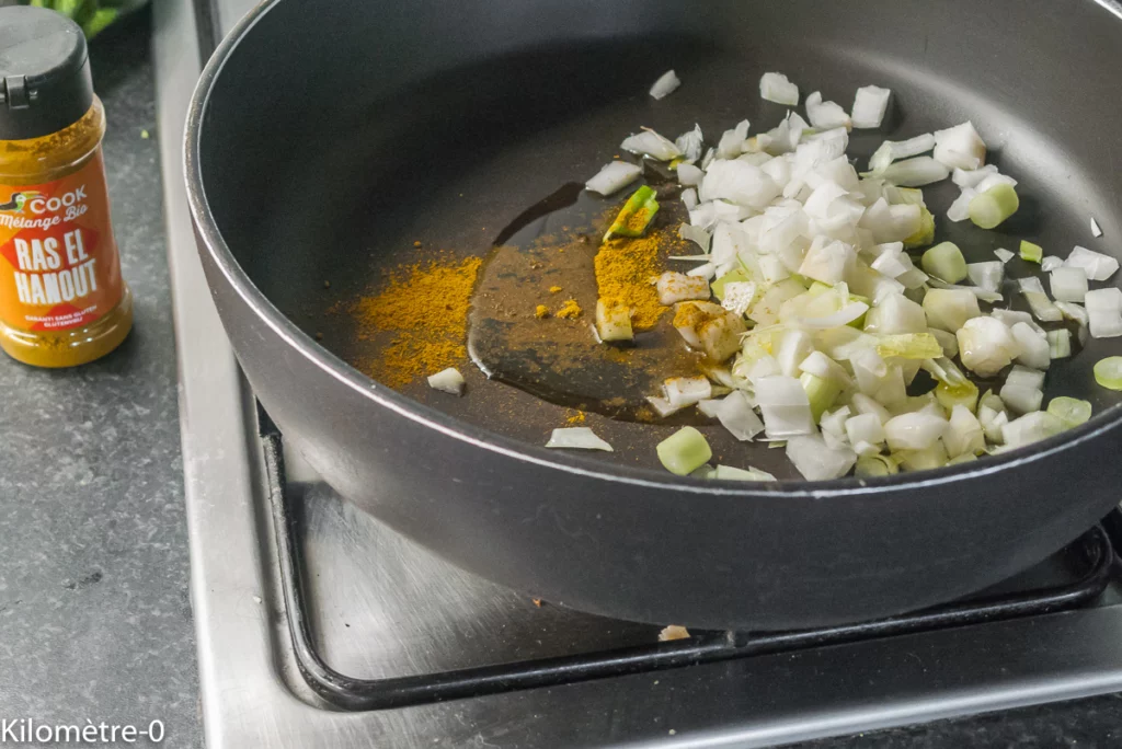 Chakchouka aux œufs - Étape 1