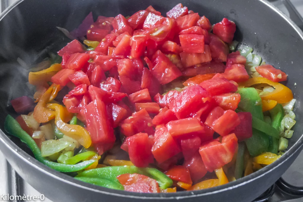 Chakchouka aux œufs - Étape 7