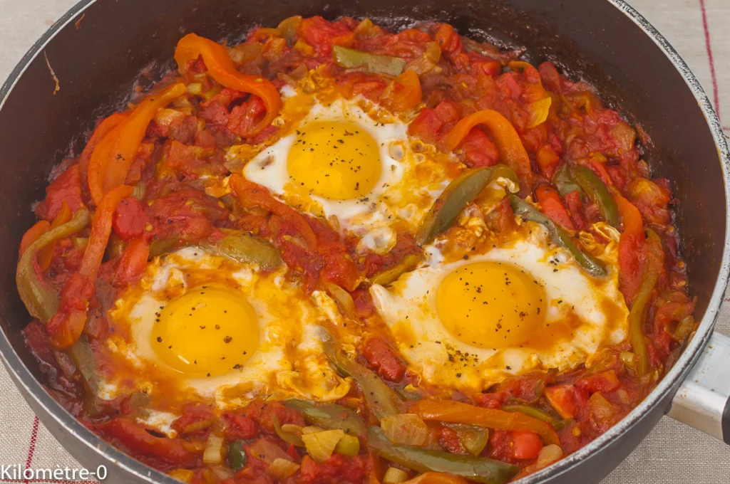 Chakchouka aux œufs - Étape 9