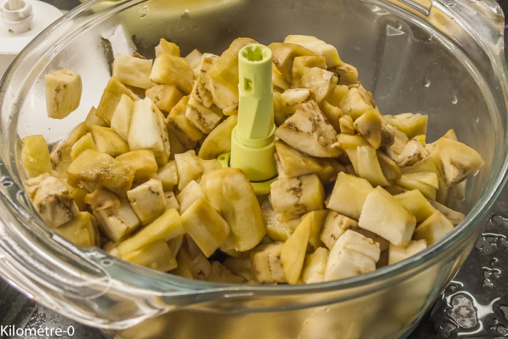 Gâteau du sud aux aubergines - Étape 4