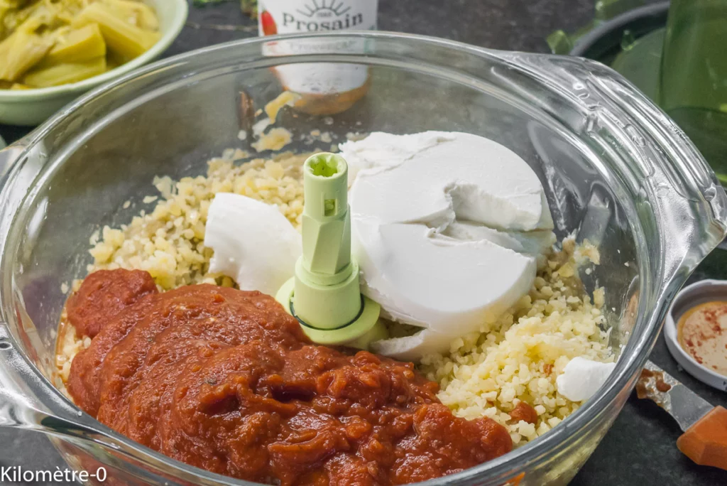 Gâteau du sud aux aubergines - Étape 5